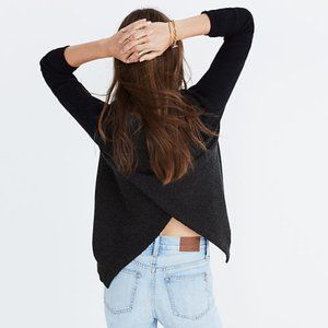 Madewell Province open-backed sweater